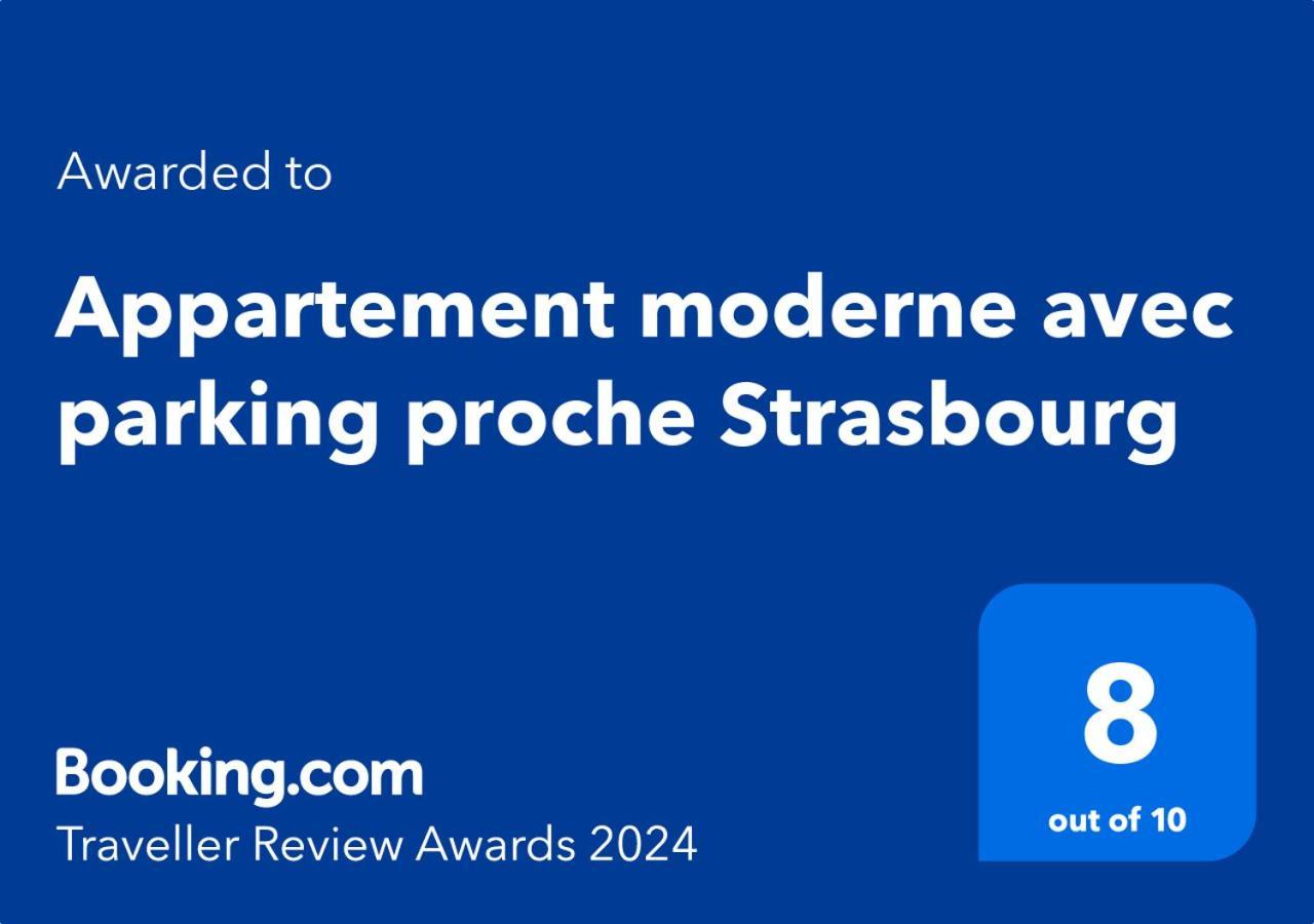 Le Canal Strasbourg - Moderne Avec Parking Apartamento
